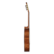 Load image into Gallery viewer, Calnova Classical Guitar A1 Flamed Mahogany Side