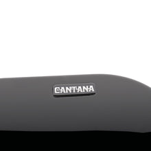 Load image into Gallery viewer, Cantana HiTech contour violin case logo close-up high gloss black finish