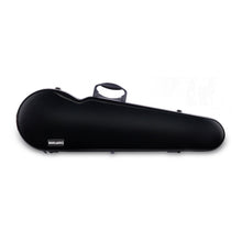 Load image into Gallery viewer, Cantana HiTech contour violin case top view high gloss black finish with a handle