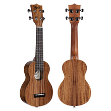 Load image into Gallery viewer, Konani Ukulele K10 Koa Soprano Top & Back