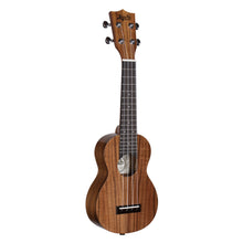 Load image into Gallery viewer, Konani Ukulele K10 Koa Soprano Top Profile View