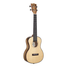 Load image into Gallery viewer, Konani Ukulele K20 Tenor Solid Spruce Top Profile View