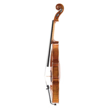 Load image into Gallery viewer, Lombardo "Virtuoso" Violin side, featuring antique varnish, Ebony fittings, Dominant strings, and Solid flamed Maple side
