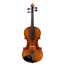 Load image into Gallery viewer, Lombardo &quot;Virtuoso&quot; Violin Top, featuring antique varnish, Solid Spruce with tight grains, Ebony fittings, Dominant strings
