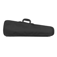 Load image into Gallery viewer, Cantana HD contour violin case front view black canvas
