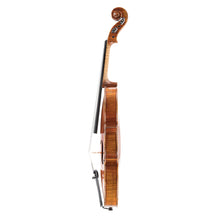 Load image into Gallery viewer, Lombardo &quot;Virtuoso&quot; Violin side, featuring antique varnish, Ebony fittings, Dominant strings, and Solid flamed Maple side
